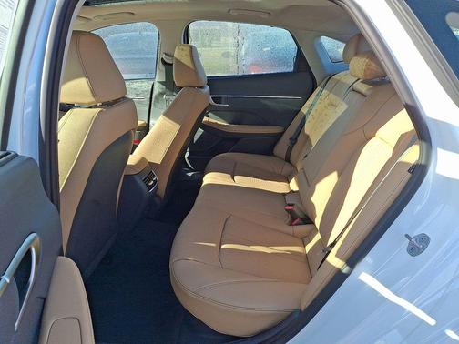 Serenity White 2026 Hyundai SONATA Hybrid Limited