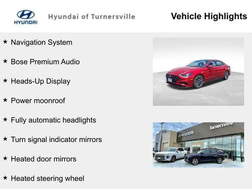 Calypso Red 2020 Hyundai SONATA Limited