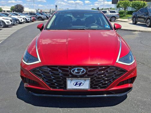 Calypso Red 2020 Hyundai SONATA Limited