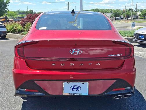 Calypso Red 2020 Hyundai SONATA Limited