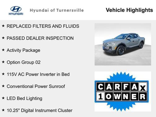 Hampton Gray 2024 Hyundai SANTA CRUZ SEL