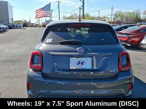 Grigio Moda (Graphite Grey Metallic) 2021 FIAT 500X Sport AWD