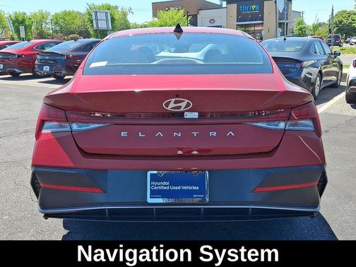 Ultimate Red 2025 Hyundai ELANTRA SEL