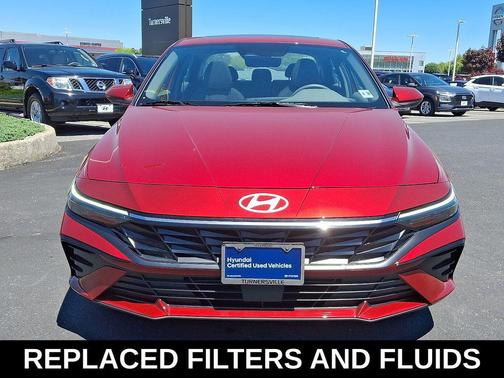 Ultimate Red 2025 Hyundai ELANTRA SEL