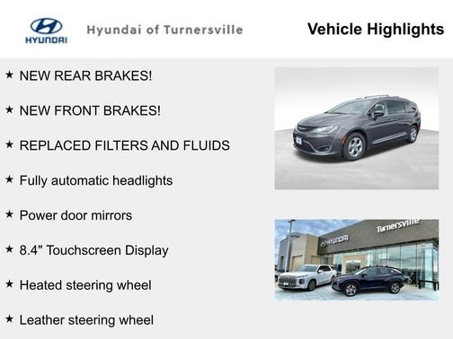 Granite Crystal Metallic Clearcoat 2017 Chrysler Pacifica Touring-L
