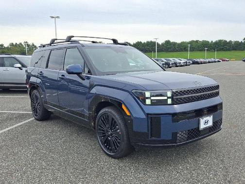 Atlantis Blue 2027 Hyundai SANTA FE HEV Calligraphy
