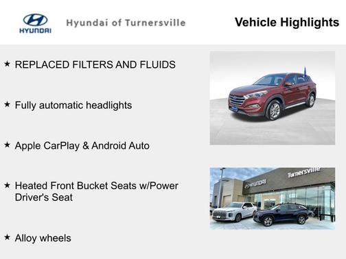 Ruby Wine 2017 Hyundai TUCSON SE Plus