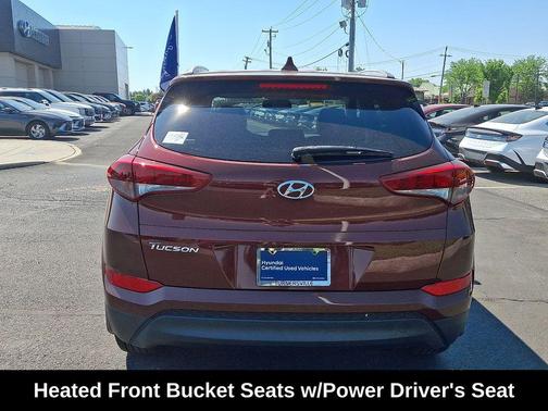 Ruby Wine 2017 Hyundai TUCSON SE Plus