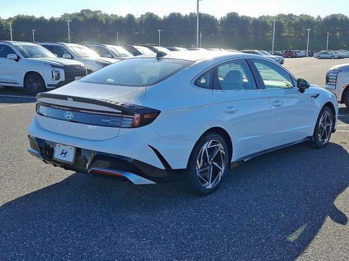 Serenity White 2026 Hyundai SONATA SEL