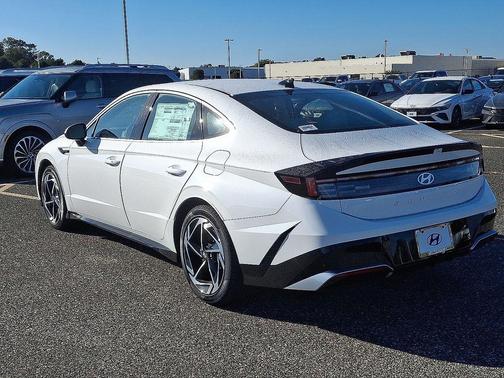 Serenity White 2026 Hyundai SONATA SEL