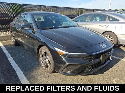 Abyss Black 2024 Hyundai ELANTRA SEL