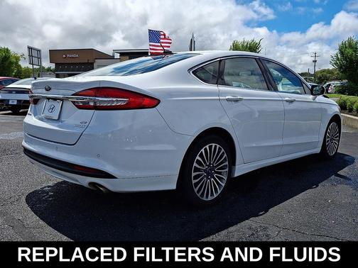 Oxford White 2017 Ford Fusion SE