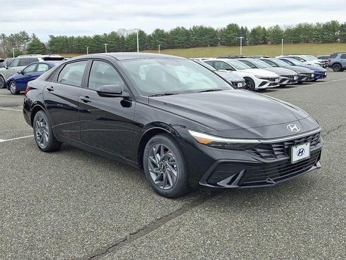 Abyss Black 2026 Hyundai ELANTRA HEV Blue