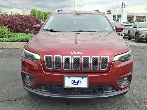 Velvet Red Pearlcoat 2021 Jeep Cherokee Latitude Lux