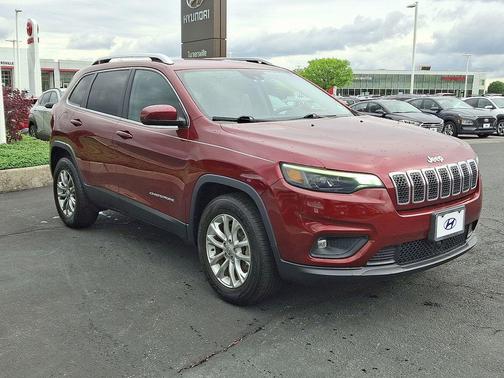 Velvet Red Pearlcoat 2021 Jeep Cherokee Latitude Lux