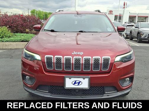 Velvet Red Pearlcoat 2021 Jeep Cherokee Latitude Lux