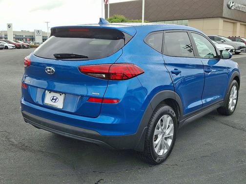 Aqua Blue 2019 Hyundai TUCSON SE