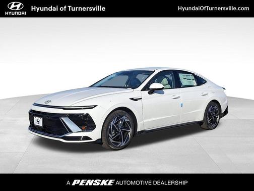 Serenity White 2026 Hyundai SONATA SEL