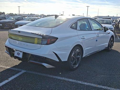 Serenity White 2026 Hyundai SONATA SEL