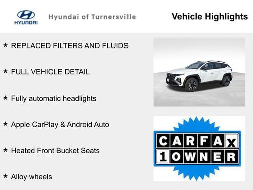 White Pearl 2025 Hyundai TUCSON XRT