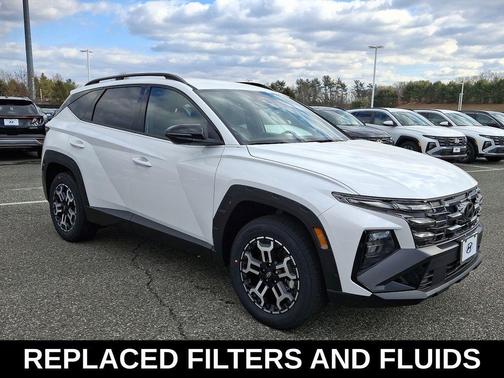 White Pearl 2025 Hyundai TUCSON XRT