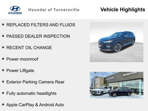Twilight Black 2020 Hyundai SANTA FE SEL 2.4