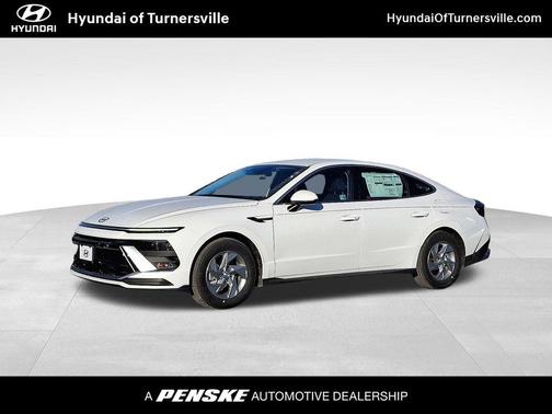 Serenity White 2026 Hyundai SONATA SE Sedan