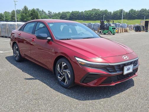 Ultimate Red 2025 Hyundai ELANTRA Sport