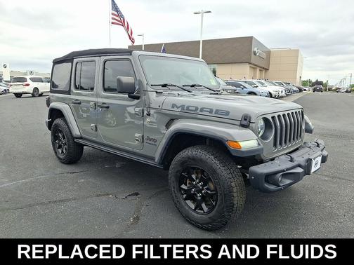 Sting-Gray Clearcoat 2019 Jeep Wrangler Unlimited Sahara