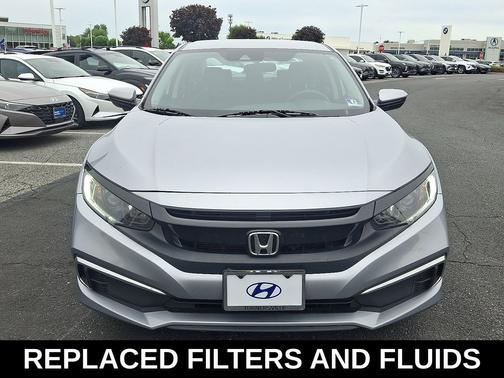 Silver Metallic 2019 Honda Civic LX
