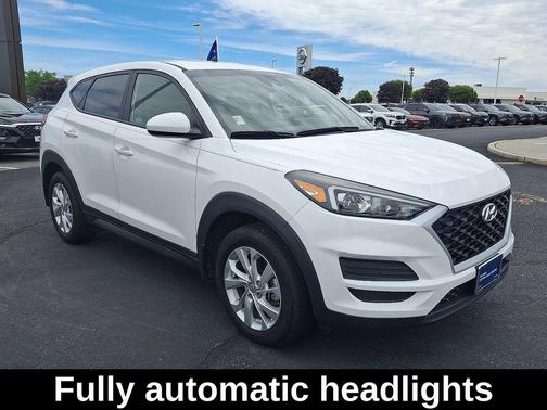 Winter White 2020 Hyundai TUCSON SE