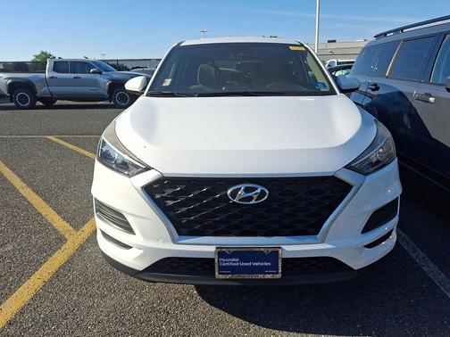 Winter White 2020 Hyundai TUCSON SE
