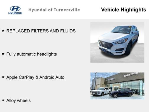 Winter White 2020 Hyundai TUCSON SE