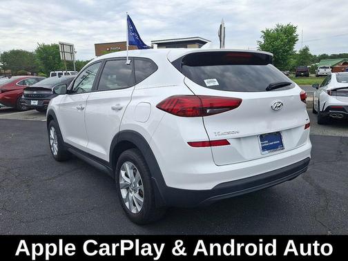 Winter White 2020 Hyundai TUCSON SE