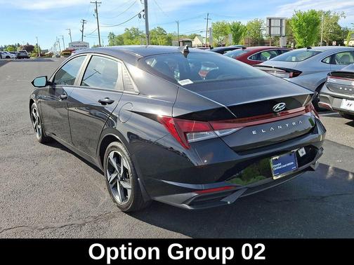 Onyx Black 2023 Hyundai ELANTRA SEL