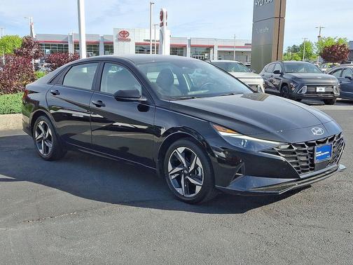 Onyx Black 2023 Hyundai ELANTRA SEL