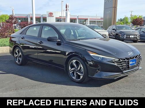 Onyx Black 2023 Hyundai ELANTRA SEL