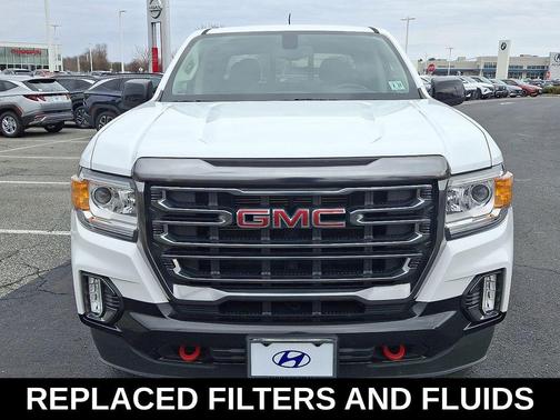 Summit White 2022 GMC Canyon AT4