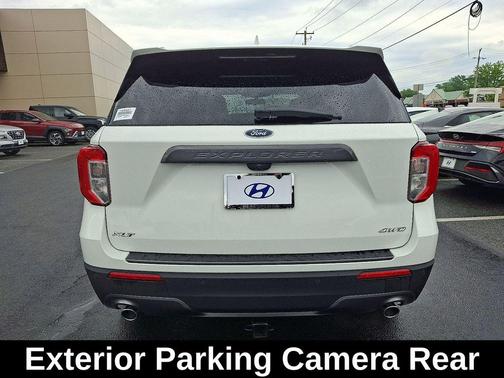 Star White Metallic Tri-Coat 2021 Ford Explorer XLT