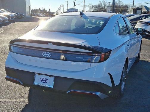 Serenity White 2026 Hyundai SONATA SE