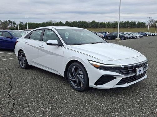 Serenity White 2026 Hyundai ELANTRA HEV Limited