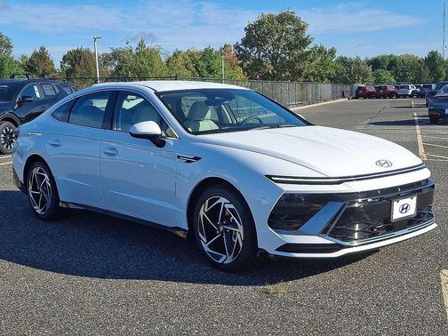 Serenity White 2026 Hyundai SONATA SEL