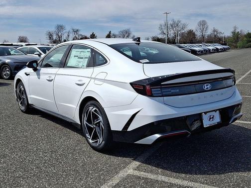 Serenity White 2026 Hyundai SONATA SEL
