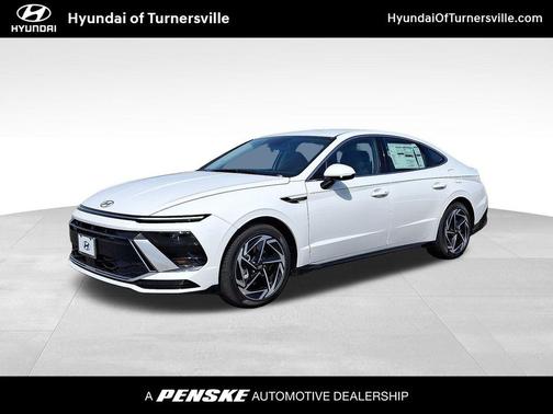 Serenity White 2026 Hyundai SONATA SEL