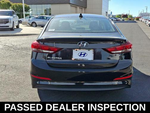 Phantom Black 2018 Hyundai ELANTRA SEL