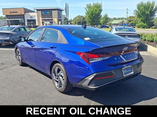 Intense Blue 2025 Hyundai ELANTRA Sport
