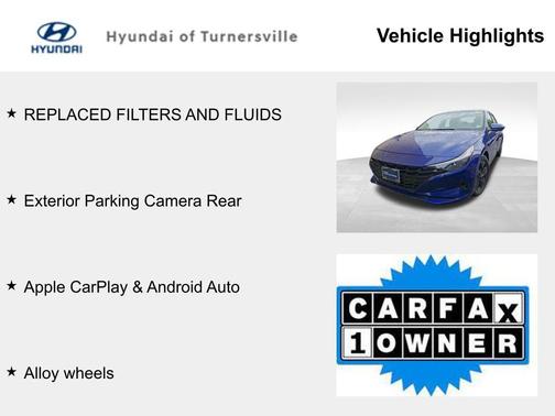 Intense Blue 2023 Hyundai ELANTRA SEL