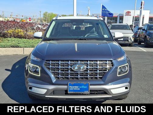 Denim w/White Roof 2023 Hyundai VENUE Limited