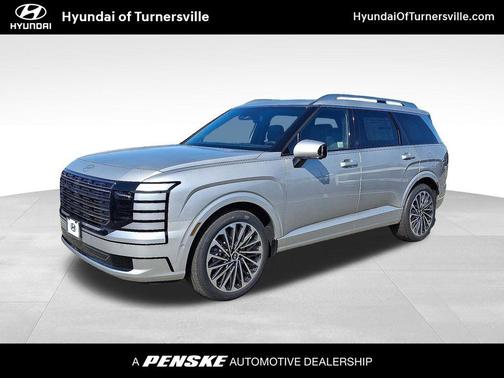 Typhoon Silver Metallic 2026 Hyundai Palisade Hybrid Calligraphy