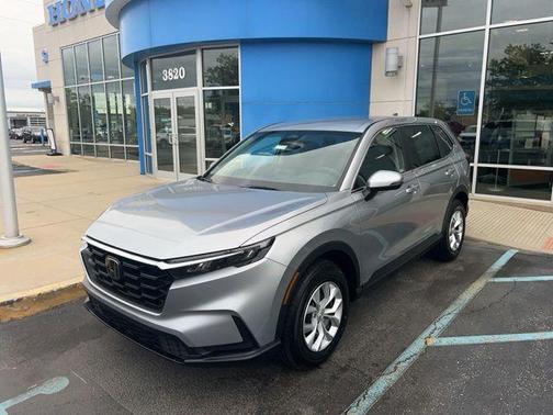 Solar Silver Metallic 2026 Honda CR-V LX AWD
